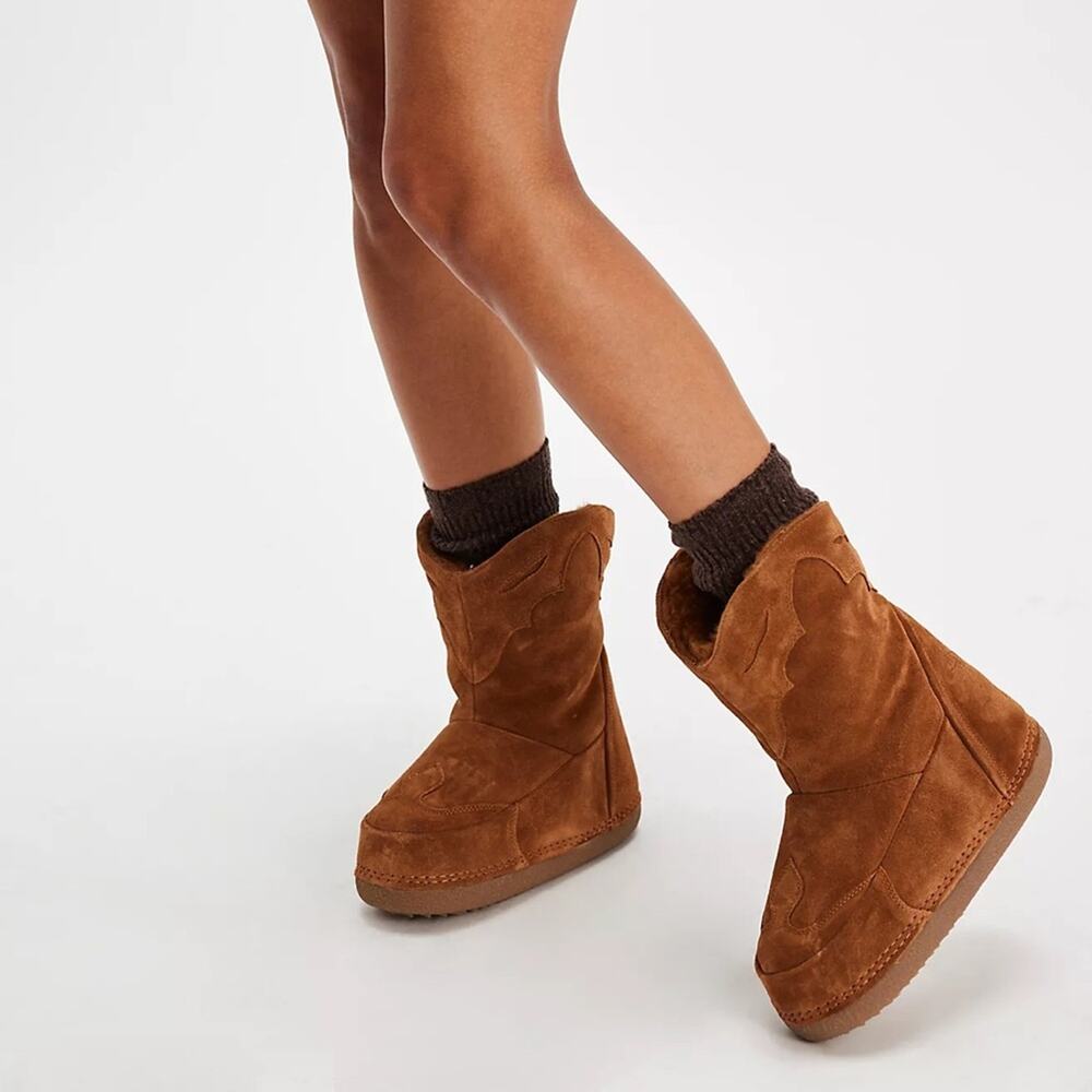 Inuikii Cowboy Embroidery Boots